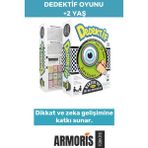 Armoris Yeni Seri Zeka Geliştirici Oyun Eğitici Öğretici Okuma Yazma El Göz Koordinasyonu Dedektif Oyunu - Çok Renkli