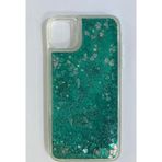 ARMORİX İPHONE 11 SULU SİMLİ KALPLİ YEŞİL SERT KAPAK