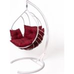 Armut Salıncak Deluxe Beyaz - Bordo Minder
