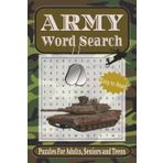 Army Word Search Puzzle Book: About the Army, Military, Armed Services, and More | Easy to Read Print | 6x9 inches, 110 pages | 50+ Puzzles … Gift For Vacations, Holidays and Wait Times
