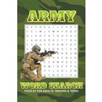 Army Word Search Puzzle Book: Military-Themed Brain Games for All Ages, Military, Armed Services, Battlefield Terminology, and More | 6x9 in, 100 ... Gift for Vacations, Holidays and Free Times