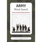 Army Word Search Puzzle Book: Word Search Book with Easy to Read Print about Army, Military, Armed Forces and More | 6x9 inches, 110 pages | 50+ Puzzles ... Gifts for Vacation, Holidays and Free Times