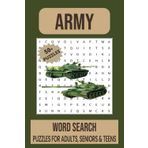 Army Word Search Puzzle Book: Word Searches with Easy to Read Print about Army, Air Force, Navy and More | 6x9 inches, 110 pages | 50+ Puzzles... Gift for Vacations, Holidays and Free Times