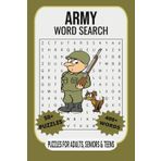 Army Word Search Puzzle Book: Word Searches with Easy to Read Print about Army, Maritime Forces, Air Force and More | 6x9 inches, 110 pages | 50+ Puzzles... Gift for Vacations, Holidays and Free Times