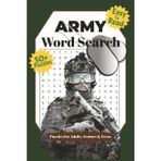 Army Word Search Puzzle Book: Word Searches with Easy to Read Print about the Army, Armed Forces and More | 6x9 inches, 110 Pages | 50+ Puzzles ... Gift for vacations, holidays and Free Times