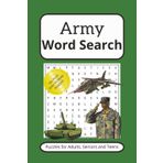 Army Word Search Puzzle Book: Word Searches with Easy to Read Print about the Army, Military, Armed forces, Soldier and more. | 6x9 inches, 110 pages ... Gift for vacations, Holidays and Free Times