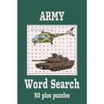 Army Word Search: Word Searches with Easy to Read Print about Army Theme, Military, Armed Forces and More| 6x9 inches, 110 pages | 50+ Puzzles...Gift for Vacations, Holidays and Free Times