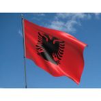 Arnavutluk Bayrağı 50X75CM Albania Flag