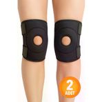 Arnee M1TX-0210-1 2 Adet Menisküs İçin Medikal Dizlik Diz Korsesi Patella Ligament Destekli Dizlik Koruyucu