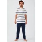 Arnetta 2549 Krem Erkek Pijama Takımı