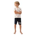 Arnetta 2984 Krem Erkek Çocuk Bermuda Pijama Takımı