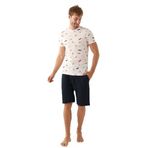 Arnetta 2984 Krem Erkek Pijama Takımı