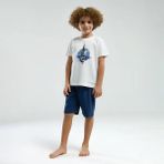 Arnetta 3314G Baba/oğul (Garson Boy) Ikili Takım - 10 - 11 Yaş - Beyaz