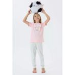 Arnetta 3571-G Kız Çocuk Kısa Kol Pijama Takımı