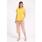 Arnetta Cute Lemon Sarı Kadın Kapri Takım