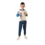 Arnetta Disney Erkek Çocuk Vanilya Mickey Mouse Eşofman Takımı 4818 Vanilya 6-7