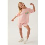 Arnetta Disney Somon Kız Çocuk Minnie Mouse Pijama Takımı 48873 Somon 3-4