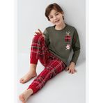 Arnetta Erkek Çocuk Yeşil Pijama Takımı