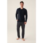 Arnetta Erkek Lacivert Pijama Takım AR3013-S-V1