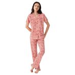 Arnetta Gömlek Pijama Takım, M, AR3583-S-V1, Kırmızı, kadın
