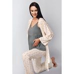 Arnetta Kadın Gri 3Lü Pijama Takımı