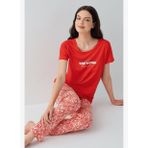 Arnetta Kadın Kırmızı Pijama Takım