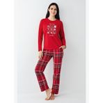 Arnetta Kadın Kırmızı Pijama Takımı