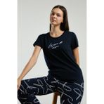 Arnetta Kadın Lacivert Pijama Takımı - S