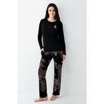 Arnetta Kadın Siyah Pijama Takımı