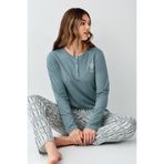 Arnetta Kadın Yeşil Pijama Takımı