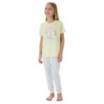 Arnetta Kız Çocuk Pijama Takımı, Sarı, 3-4 Yaş