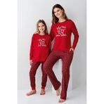 Arnetta Yılbaşı Özel Üretim Aile Pijama, Kadın Erkek ve Çocuk Pijamalar Ayrı Ayrı Fiyatlandırılır - Kırmızı - 9 - 10 Yaş
