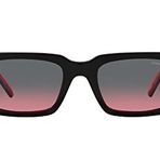 Arnette AN4318 Thekidd Dikdörtgen Siyah Elli Siyah Kırmızı Unisex Güneş Gözlüğü