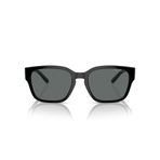 ARNETTE Erkek An4325 Hamie Kare Güneş Gözlüğü, Siyah/Polarize Koyu Gri, 54 mm