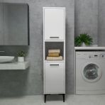 Arnetti Banyo Dolabi 2 Kapakli 5 Rafli Cok Amacli Damınol Banyo Dolabi Beyaz