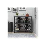 Arnetti Sargel Raflı Modern Tasarım Ayakkabılık, Antrasit - Sargel