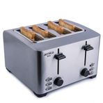 Arnica AA171M Kıtır 1500 W 5 Programlı 4 Dilim Hazneli Ekmek Kızartma Makinesi Inox