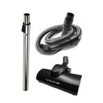 Arnica Bora 4000 Süpürge Çelik Telli Hortum Boru Turbo Başlık Seti (kilitli) (Kilit_Set_Çelik_turb_36)