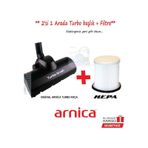 Arnica Bora 4000 Turbo Fırça Emici Yer Başlığı+Filtre