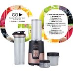Arnica Portatif Kişisel Smoothie Blender, Hafif ve Şarjlı, Renkli Tasarım - Bej