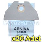 Arnica Proclean 2001 Kağıt Süpürge 20 Adet Toz Torbası