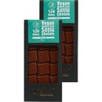 Aroha %50 Kakao Vegan Hindistan Cevizi Sütlü Çikolata 2'li Paket (80 g x 2 Adet) - 160 gr