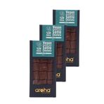 AROHA %50 Kakao Vegan Hindistan Cevizi Sütlü Çikolata 3'lü Paket (80 g X 3 Adet)