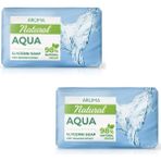 Aroma Natural Aqua % 98 Bitkisel Yüz Yıkam Sabunu 2'li Set - 100 gr