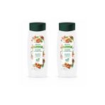 AROMA NATURAL Şampuan Badem Ve Hindistan Cevizi Sütü Yağlı Kökler Ve Kuru Uçlar Için 2 X 400ml 30
