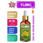 Aroma Terapi Lab YLANG - Esansiyel Koku Yağı - Oda ve Ortam Kokusu - Aromatik Uçucu Yağ 30ML