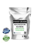Aromel Magnezyum Klorür 1 Kg | Yenilebilir | Food Grade | Magnezyum Yağı Yapılır