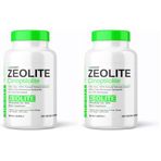 Aromel Zeolit Tozu Kapsül 120 Adet 1 Mikron Ultra Fine Mha Zeolit, Tma Zeolit Tribo-Mechanical Activated (2 paketi)