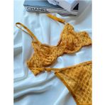 ARONA arona160turuncu A-160 Dantelli Bralet Takımı