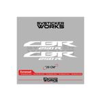 ARONA Honda CBR 250R Sticker Uyumlu Yazı – Yüksek Kalite Özel Kesim Folyo (2'li Set)